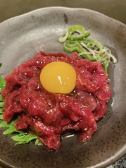 桜ユッケ
