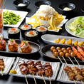 こだわりの焼き鳥を存分にお楽しみいただけるコースを多数ご用意いたしました！飲み放題付き宴会コースをご用意しております！札幌大通で北の大地の恵み、素材の味を是非お楽しみください。