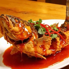 鯉のあんかけ