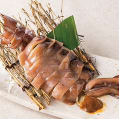 活けイカの沖漬け