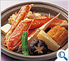 ズワイかにバター焼