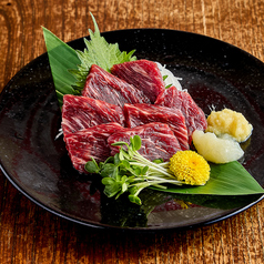 馬刺し 霜降り/馬刺し 赤身