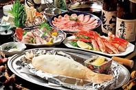 全国から厳選した旬の銘酒と鮮魚