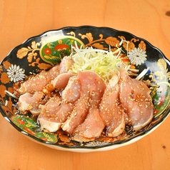 胡麻鶏刺し