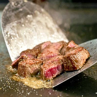 ステーキ各種も絶品です！