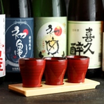 静岡の地酒多数、全国のプレミアムな日本酒も入れ替わりで多数ご用意！新政/作/獺祭/紀土/北雪etc