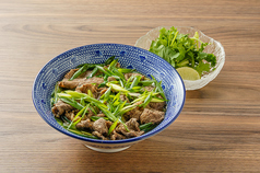 京都九条葱と牛肉のフォー