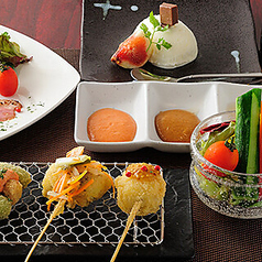 イタリアン 賀八 ガヤのコース写真