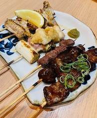 おまかせ焼き鳥盛合せ(5本)