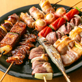 料理メニュー写真&nbsp;焼鳥特盛おまかせ[10本]セット