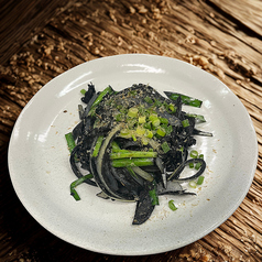 イカ墨ソーメンちゃんぷる