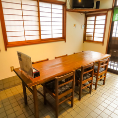 広々としたテーブル席もご用意しております！