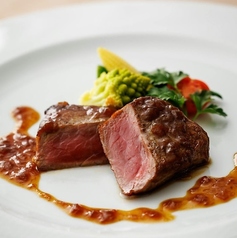 ～牛サーロインステーキ オニオンソース～シェフのおすすめコースの選べるメイン