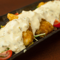 女性も男性にも大人気！自家製タルタル鶏南蛮！