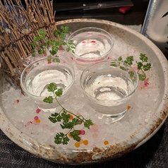 飲み比べセット　90cc ×3杯