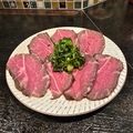 料理メニュー写真&nbsp;牛たたきの九条ネギ塩添え