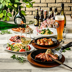 独占契約ビールと定番ドイツ料理の絶妙なハーモニー♪