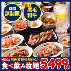 0秒レモンサワー 仙台ホルモン焼肉酒場 ときわ亭 東武宇都宮店のコース写真