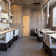 明るくておしゃれな焼肉の楽園