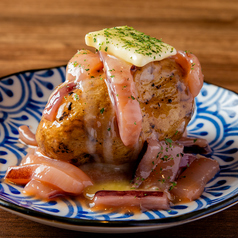 イカの塩辛じゃがバター