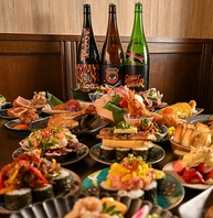 名物アテ巻きとお酒に合う逸品が勢ぞろい!2軒目や宴会◎