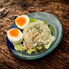 半熟玉子ポテサラ