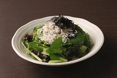 【鹿児島】そはら農園 四季菜と釜揚げしらすのチョレギサラダ