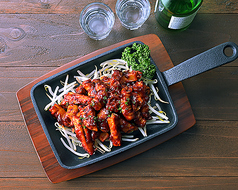 激辛ホルモン焼き