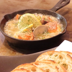 海鮮アヒージョ人気の写真