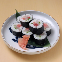 鮪漬け鉄火巻き