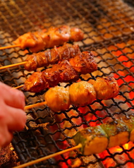 炭火焼き鳥5種盛り合わせ