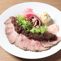 料理メニュー写真&nbsp;自家製 ローストビーフ　シャリアピンソース