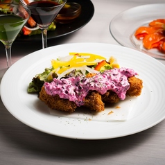 柴漬けたるたるのアジフライ