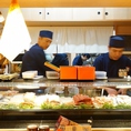 職人が握るお寿司を目の前で堪能！！