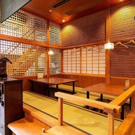 のんびりとお食事や会話をご満喫いただけるお席