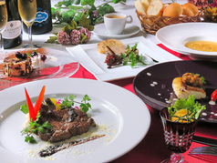 オステリア カロのコース写真