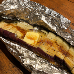 <熊本ナス>ヒゴムラサキのバター醤油焼き