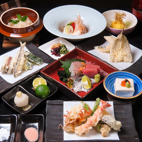 和食/割烹/日本料理/天ぷら/秋田町/徳島/デート/接待/記念日/誕生日