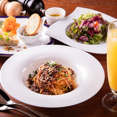 土日限定！パスタランチセット！優雅なランチを♪