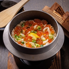 霞ヶ浦産白魚といくらの羽釜ごはん