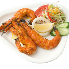 タンドリープラウン(Tandoori Prawn)　2pcs/4pcs