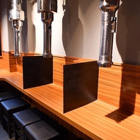 JAZZの流れるお洒落な店内♪