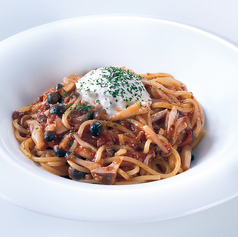 たっぷりきのこのボロネーゼ　とろ～りチーズのせ