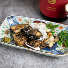 大山地鶏の黒焼きあぶり焼き