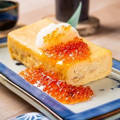 だし巻き卵　いくらがけ/うなぎ出汁巻き卵　各