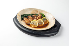 牡蠣のバターステーキ