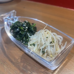 ナムル2種盛り
