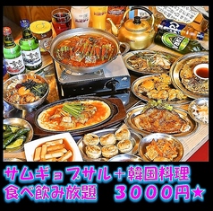 韓国料理 肉ポチャ 大阪梅田東通り店のコース写真