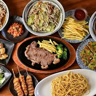 【ディナー】幅広いジャンルの食べ放題メニュー◎