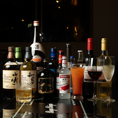 種類豊富なドリンクで乾杯！